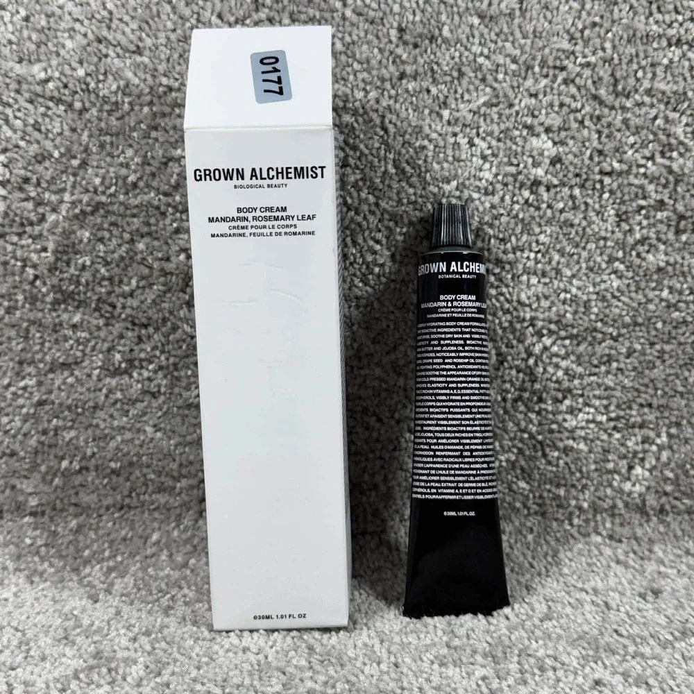 Grown‎ Alchemist Body Cream Mandarin & Rosemary Leaf Hydrating Moisturizer 30mL